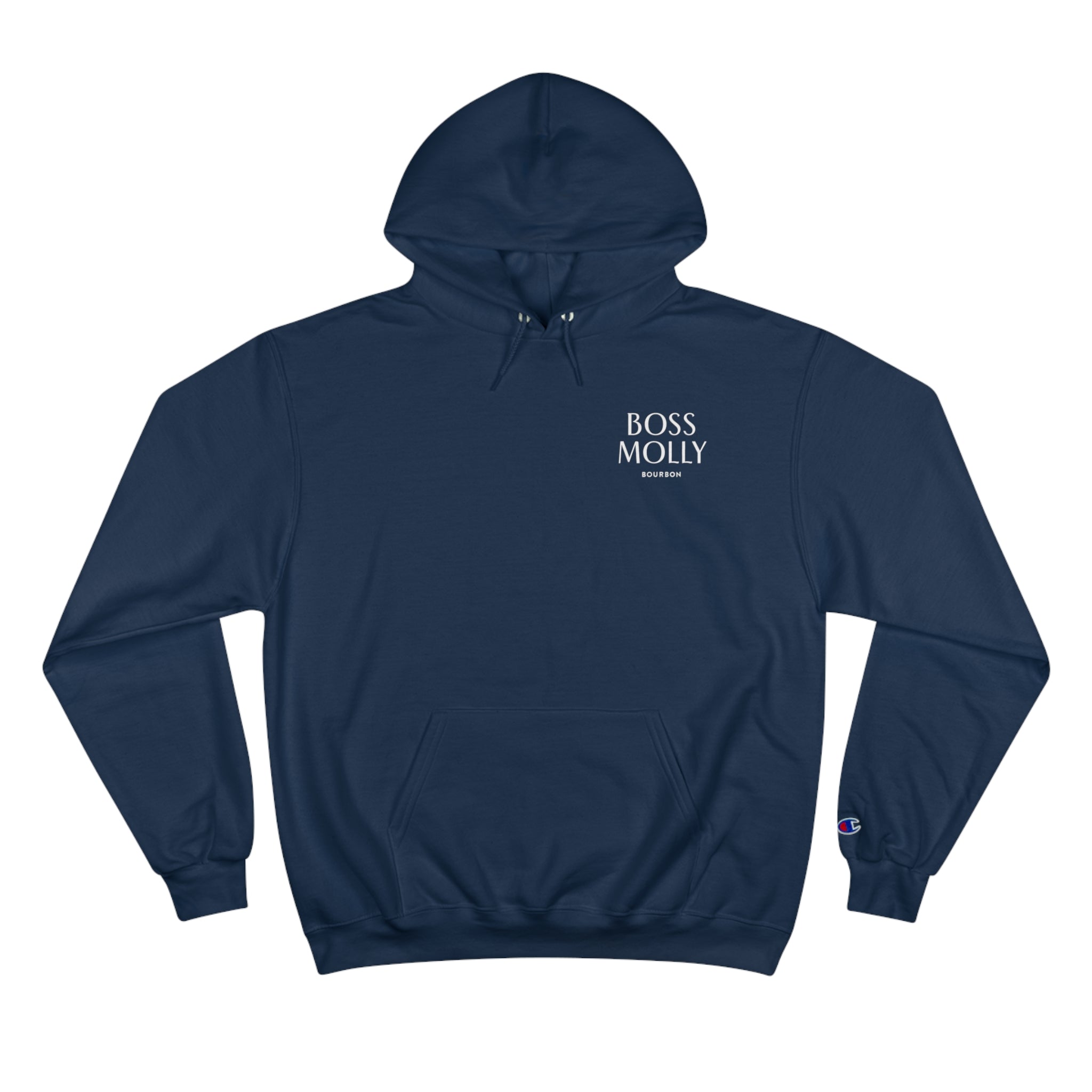 Champion Hoodie Logo Over Heart